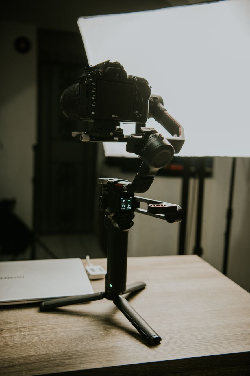 Behind the scenes filming